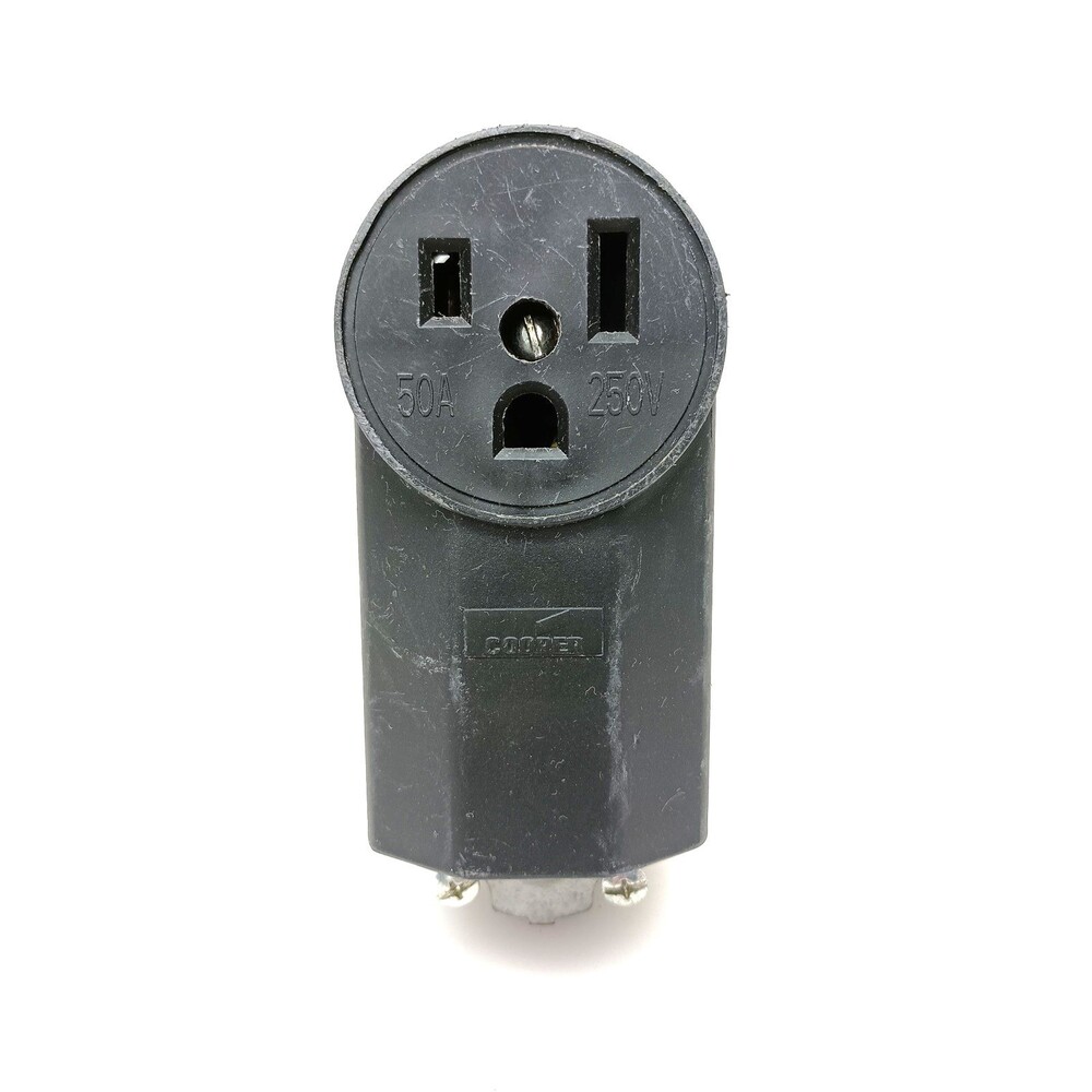 Cooper 1252 NEMA 6-50R 50A 250V Surface Mount Welder Receptacle Outlet